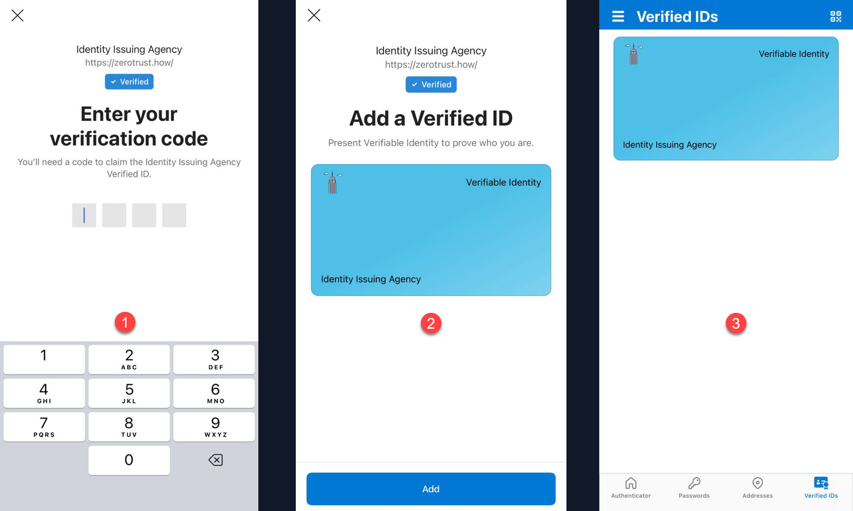 Identity Issuance Authenticator App